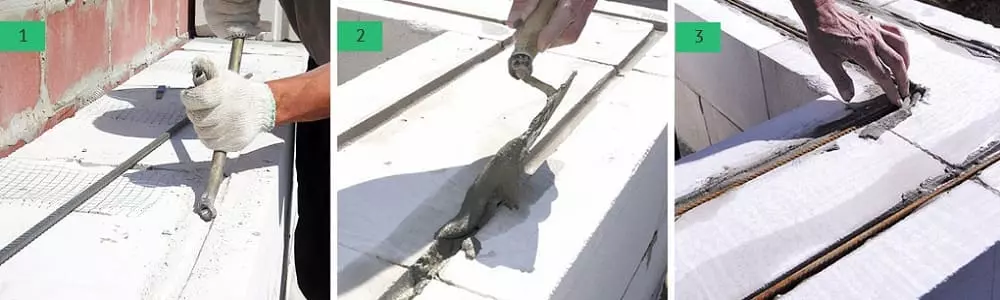 Причины армировки стен из газобетона
