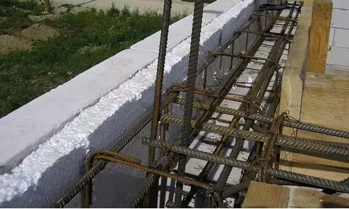 Арматурный пояс для стен